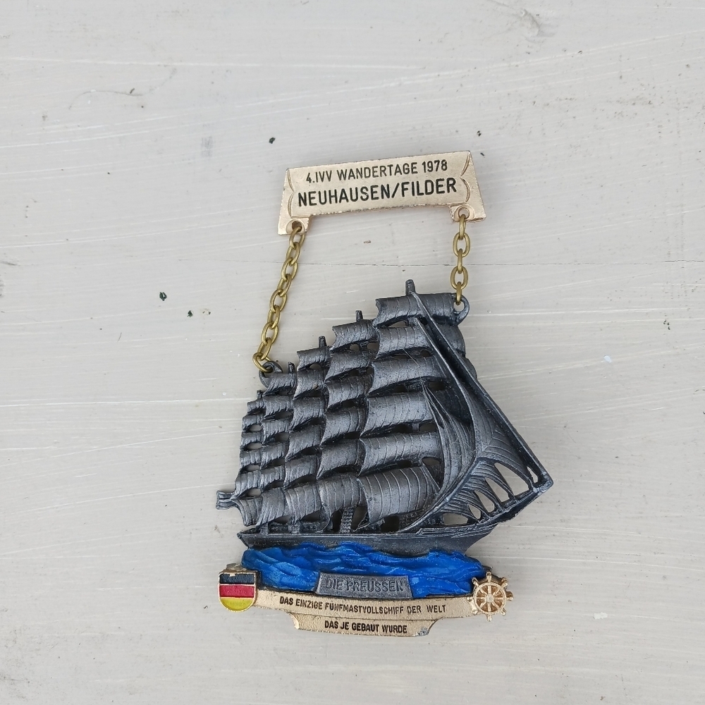 Vtg 1978 Wandertage Neuhausen/Filder Die Preussen Medal Award